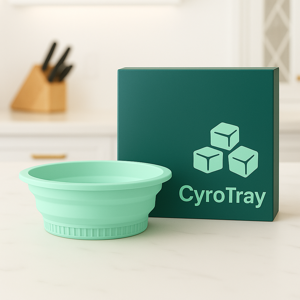 Portable Silicone Ice Basin