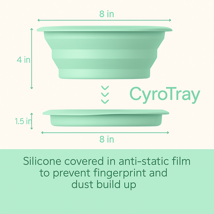Portable Silicone Ice Basin